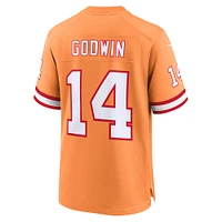 Maillot de match Nike Chris Godwin pour hommes, orange, Tampa Bay Buccaneers Throwback Game