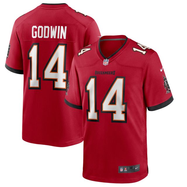 Maillot de match Tampa Bay Buccaneers Nike Chris Godwin rouge pour homme