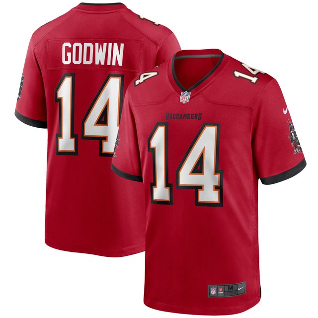 Maillot de match Nike Chris Godwin des Buccaneers Tampa Bay pour hommes, rouge