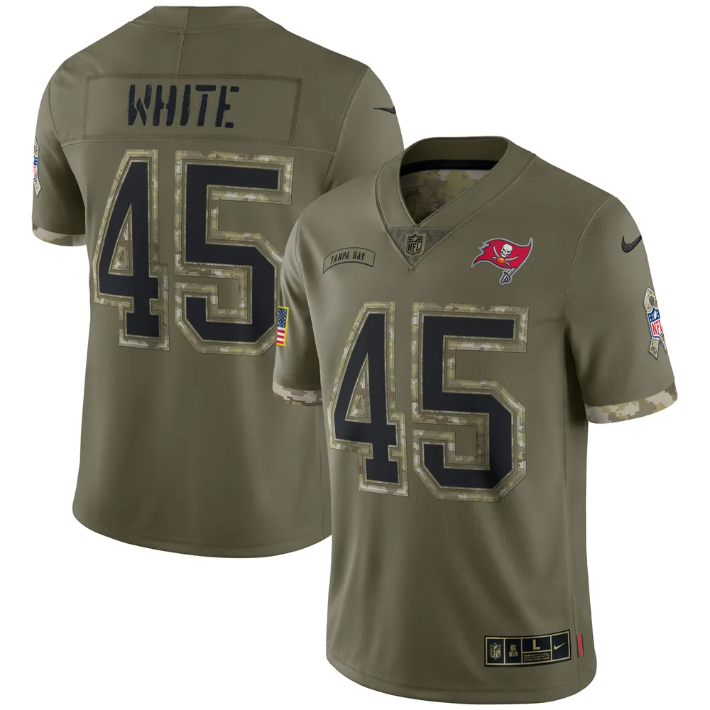Men's Nike Devin White White LSU Tigers Game Jersey