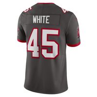 Men's Nike Devin White Pewter Tampa Bay Buccaneers Vapor Limited Jersey