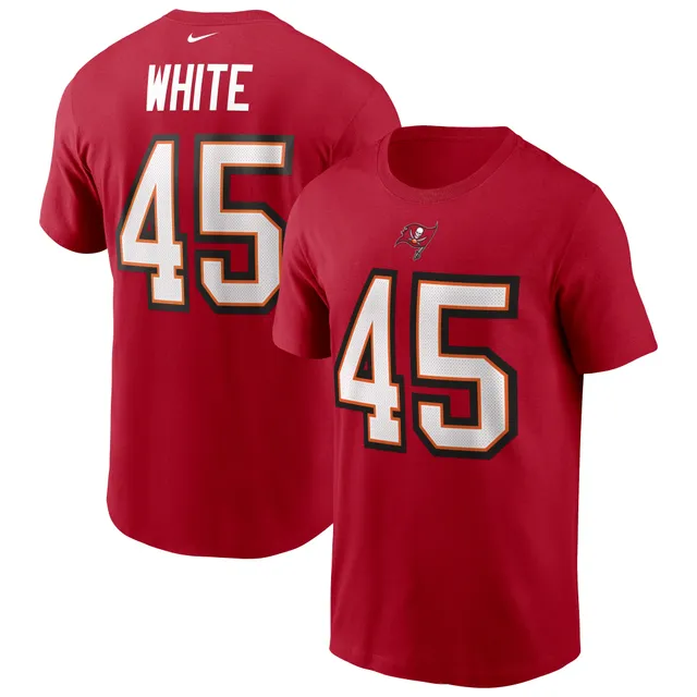 Lids Devin White Tampa Bay Buccaneers Nike Name & Number T-Shirt - Red