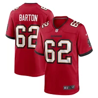 Maillot de jeu Nike Graham Barton rouge pour homme des Buccaneers Tampa Bay