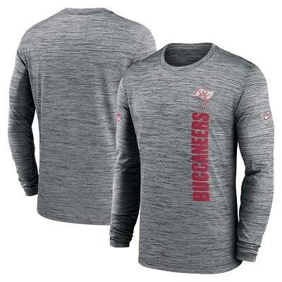 Men's Nike Tampa Bay Buccaneers 2024 Sideline Velocity Performance Long Sleeve T-Shirt