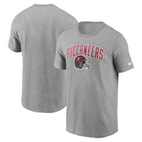 Men's Nike Heathered Gray Tampa Bay Buccaneers Team Athletic T-Shirt