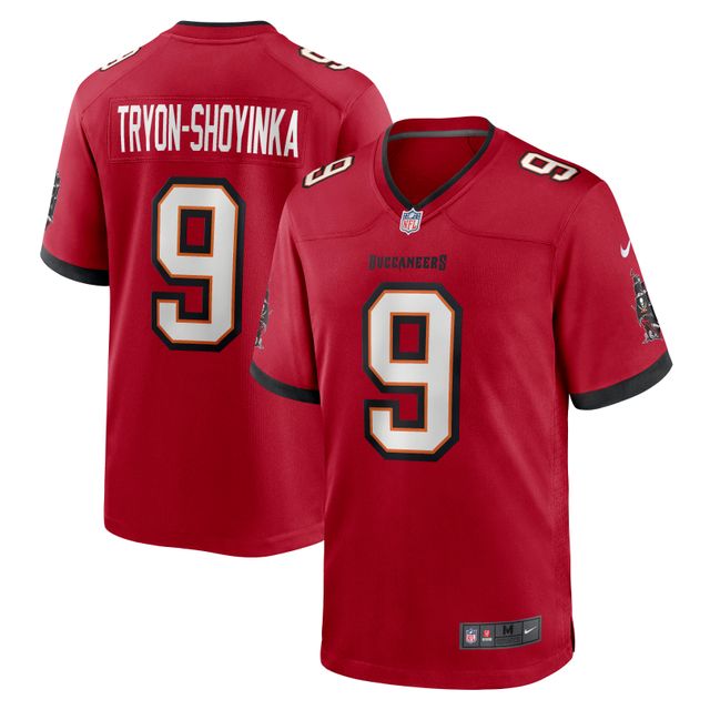 Maillot de match Nike Joe Tryon-Shoyinka pour hommes, rouge, Tampa Bay Buccaneers