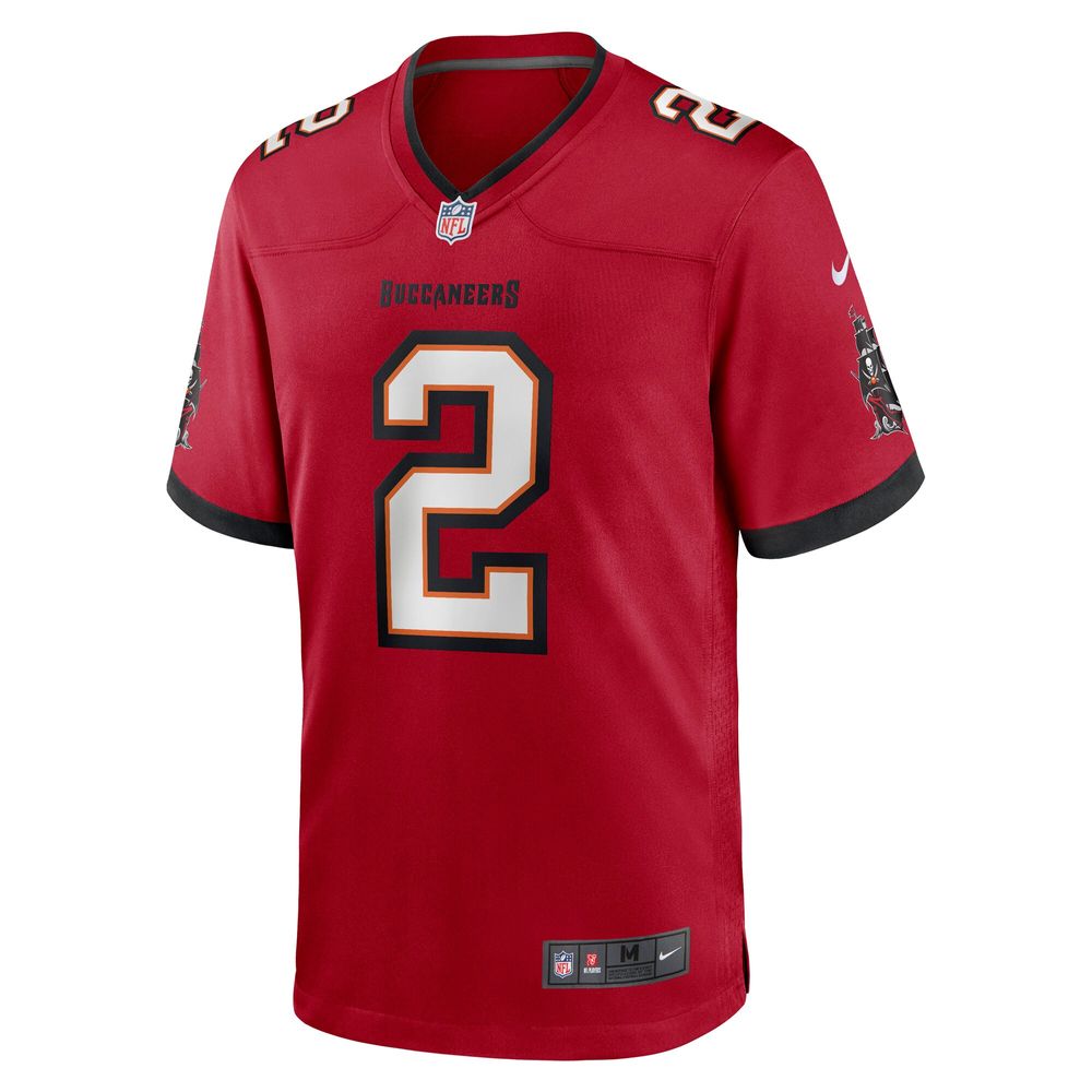 Nike Men's Nike Kyle Trask Red Tampa Bay Buccaneers Game Jersey