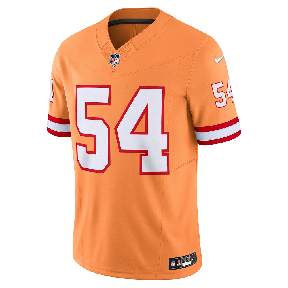 Nike Lavonte David Orange Tampa Bay Buccaneers Vapor F.U.S.E. Maillot limité