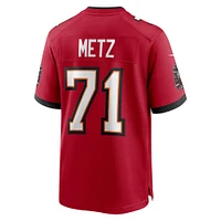 Maillot de match Nike Lorenz Metz Tampa Bay Buccaneers pour homme, rouge