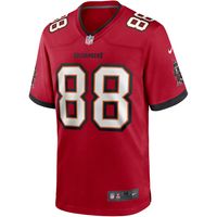 Men's Nike Mark Carrier Red Tampa Bay Buccaneers Game Retired Player Jersey