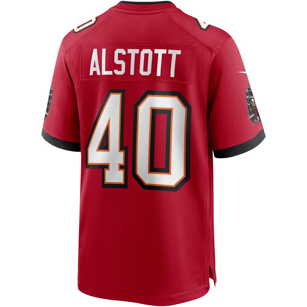 Men's Nike Mike Alstott Red Tampa Bay Buccaneers Retired Player Game Jersey