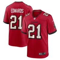 Maillot de match Nike Mike Edwards rouge des Buccaneers Tampa Bay pour homme