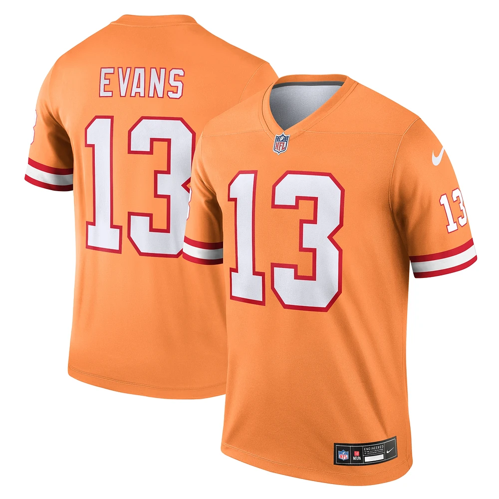 Men's Nike Mike Evans Orange Tampa Bay Buccaneers Alternate Legend Player Performance Top