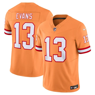 Nike Mike Evans pour hommes Orange Tampa Bay Buccaneers Vapor F.U.S.E. Maillot limité