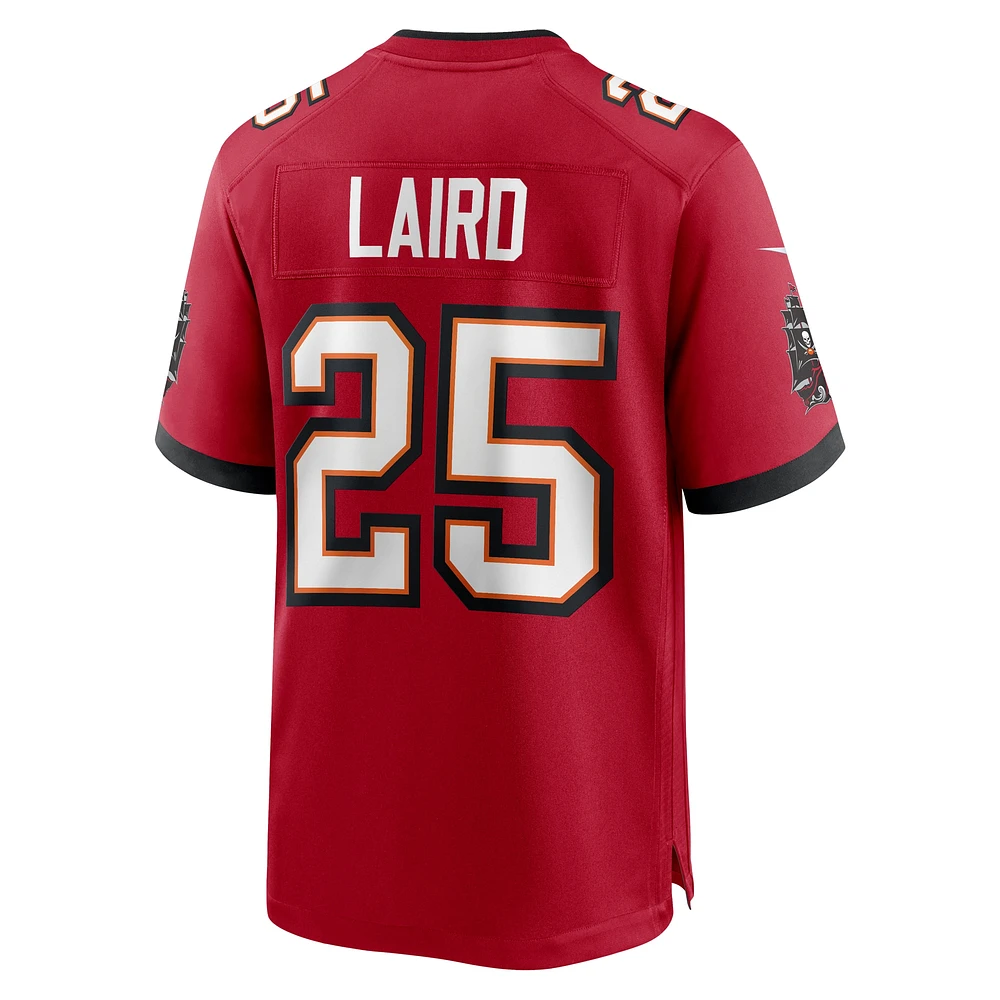 Men's Nike Patrick Laird  Red Tampa Bay Buccaneers Game Jersey