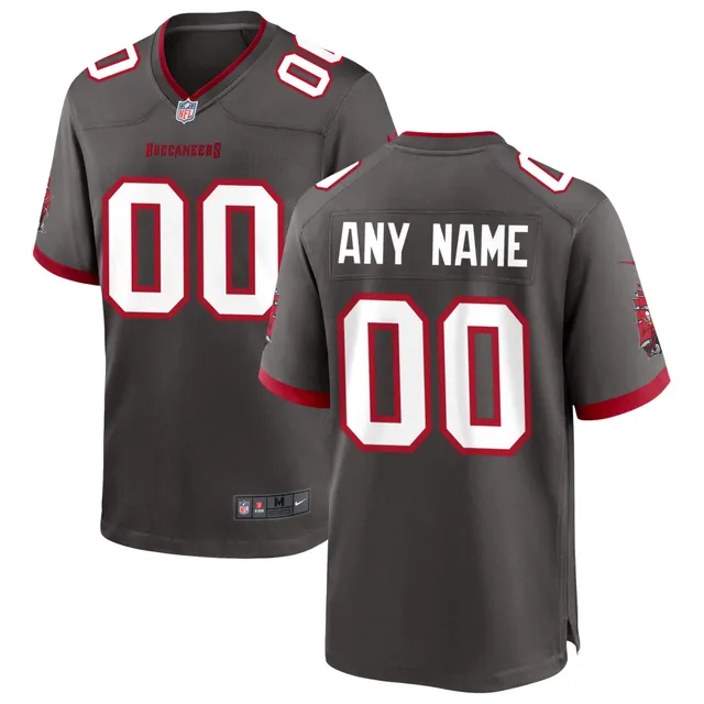 Lids Tampa Bay Buccaneers Nike Youth Alternate Custom Game Jersey - Pewter