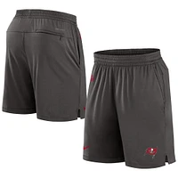 Men's Nike Pewter Tampa Bay Buccaneers Sideline Performance Shorts