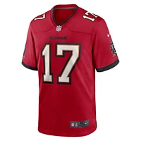 Men's Nike Raleigh Webb  Red Tampa Bay Buccaneers Game Jersey