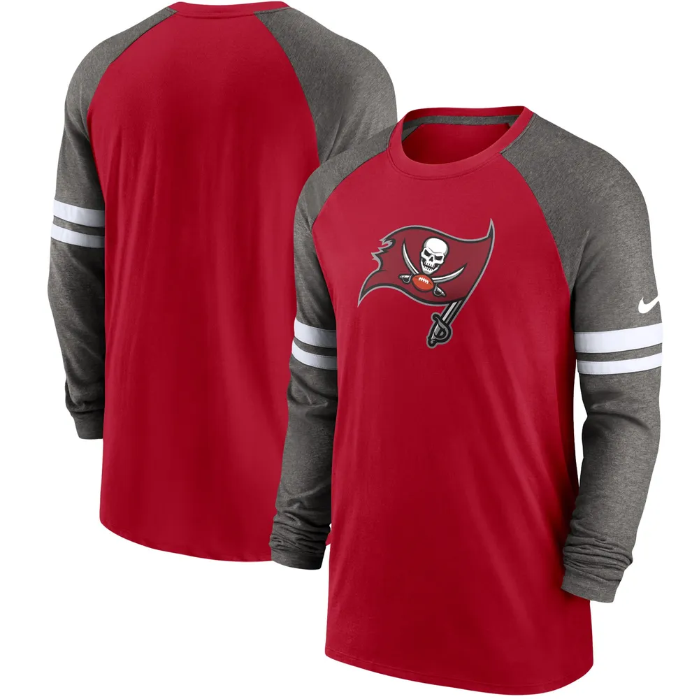 NIKE Tampa Bay Buccaneers Nike Raglan Long Sleeve Shirt