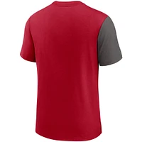 Men's Nike Red/Pewter Tampa Bay Buccaneers Pop Performance T-Shirt