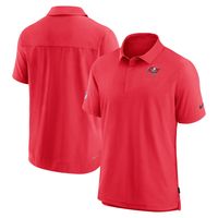 Men's Nike Red Tampa Bay Buccaneers 2022 Sideline Lockup Coach Performance Polo