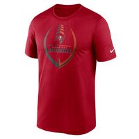 Men's Nike Red Tampa Bay Buccaneers Icon Legend Performance T-Shirt