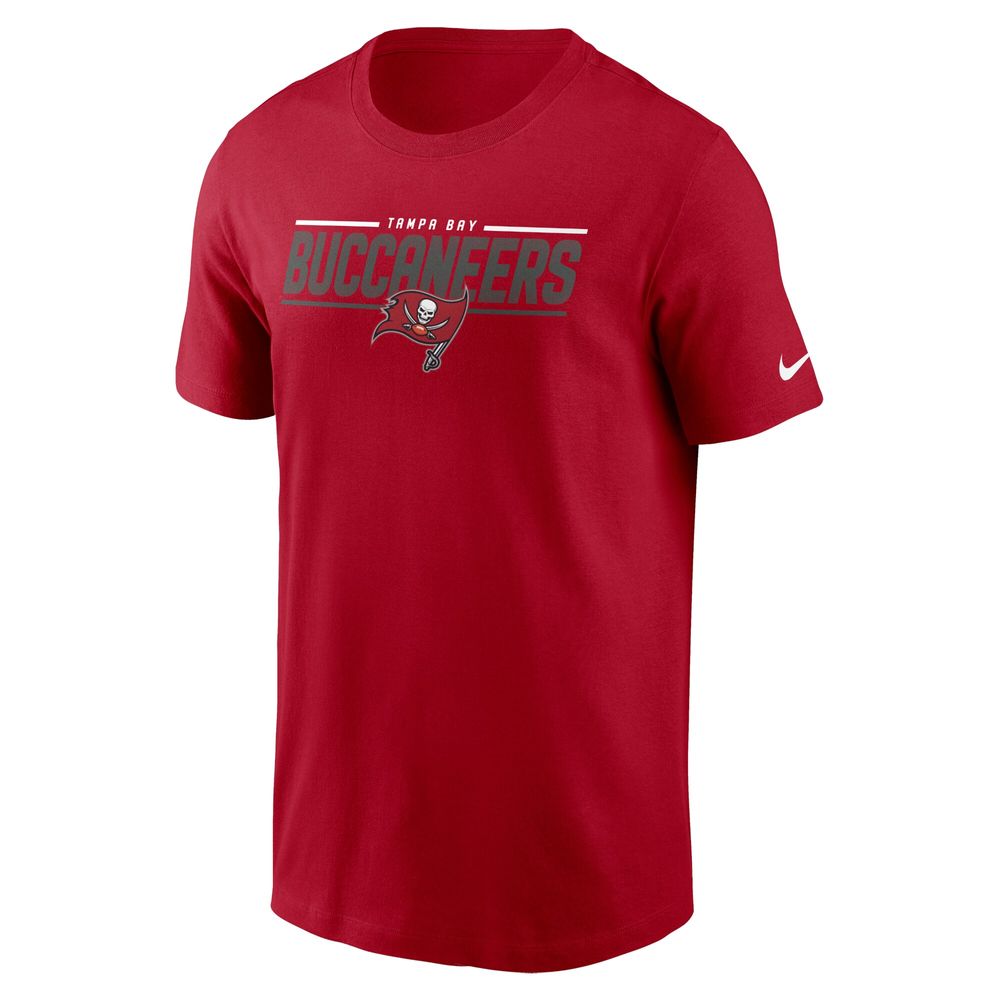 Men's Nike Red Tampa Bay Buccaneers Muscle T-Shirt