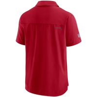 Men's Nike Red Tampa Bay Buccaneers Sideline UV Performance - Polo