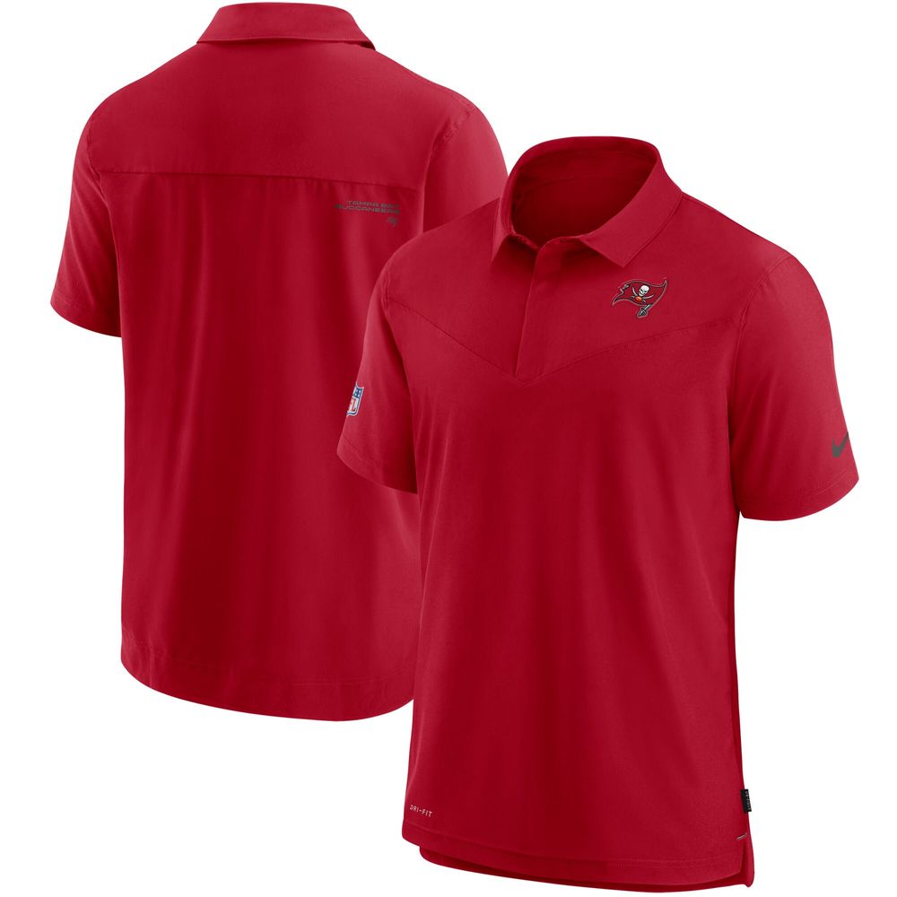 Men's Nike Red Tampa Bay Buccaneers Sideline UV Performance - Polo