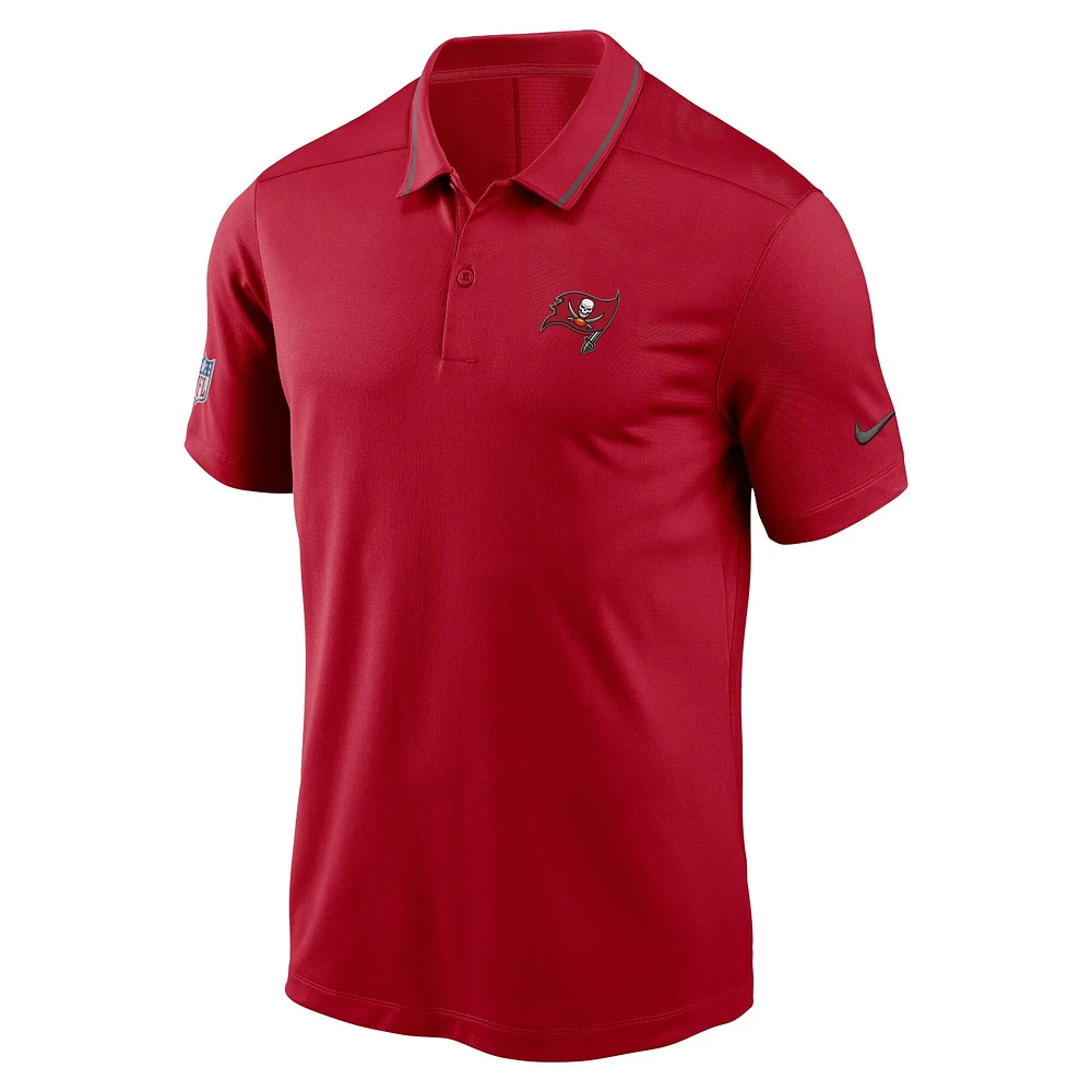 Polo Nike Tampa Bay Buccaneers Sideline Victory Performance pour homme, rouge