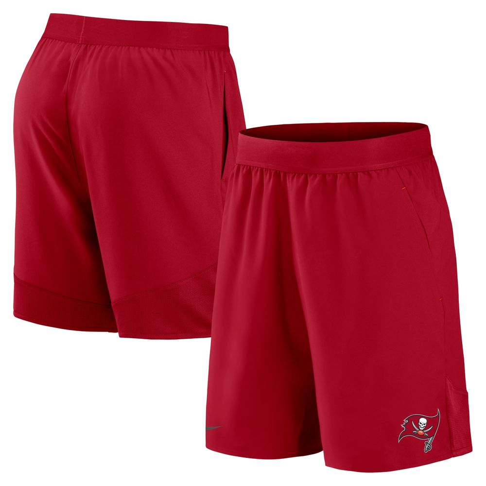 Men's Nike Red Tampa Bay Buccaneers Stretch Woven Shorts