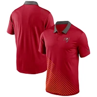 Polo Nike Tampa Bay Buccaneers Vapor rouge pour homme