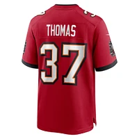 Maillot de match Nike Tavierre Thomas Tampa Bay Buccaneers pour homme, rouge