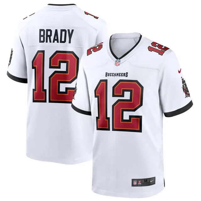 Men's Nike Tom Brady Pewter Tampa Bay Buccaneers Alternate Game Jersey, XL