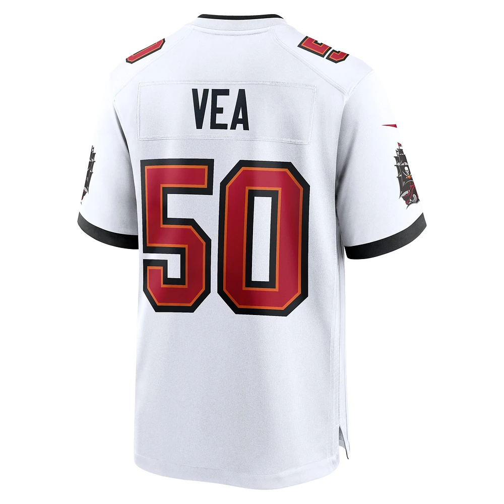 Maillot de match blanc Nike Vita Vea Tampa Bay Buccaneers pour homme