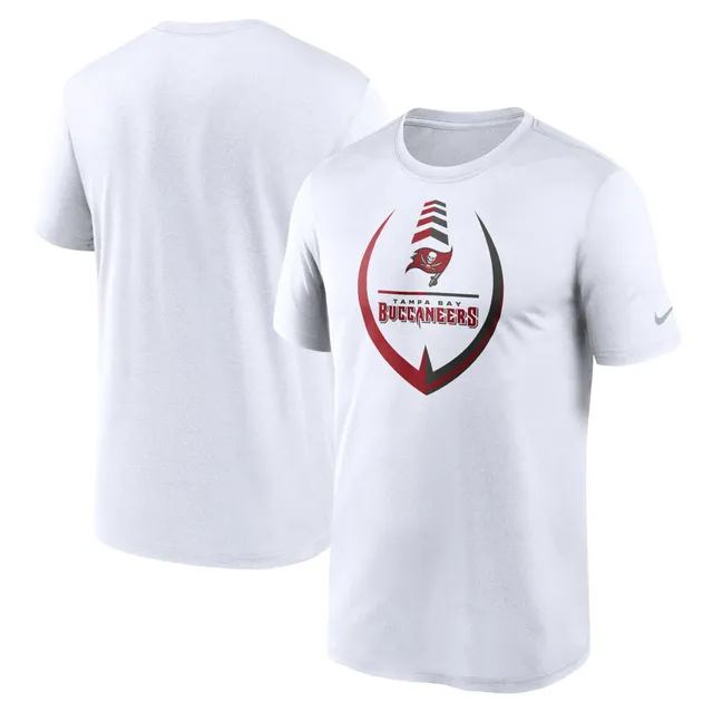 Nike Men's Dri-Fit Infograph Lockup (NFL Tampa Bay Buccaneers) Long-Sleeve T-Shirt in Red, Size: Small | NS276DL8B-7HU