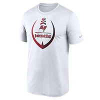 Men's Nike White Tampa Bay Buccaneers Icon Legend Performance T-Shirt