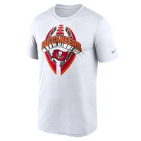 Men's Nike White Tampa Bay Buccaneers Legend Icon Performance T-Shirt