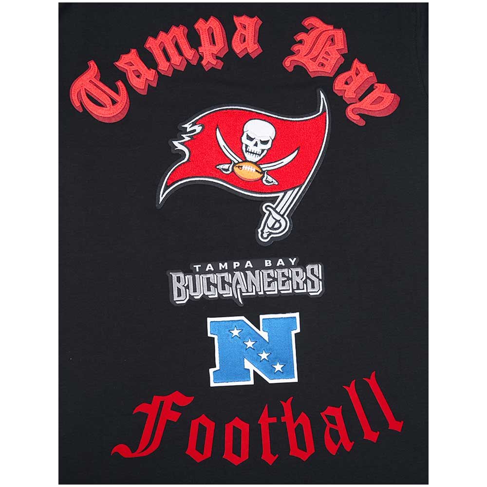 Men's Pro Standard Black Tampa Bay Buccaneers Old English T-Shirt