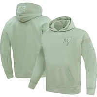 Men's Pro Standard Light Green Tampa Bay Buccaneers Neutral Drop Shoulder Pullover Hoodie