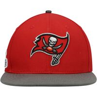 Men's Pro Standard Red/Pewter Tampa Bay Buccaneers 2Tone Snapback Hat