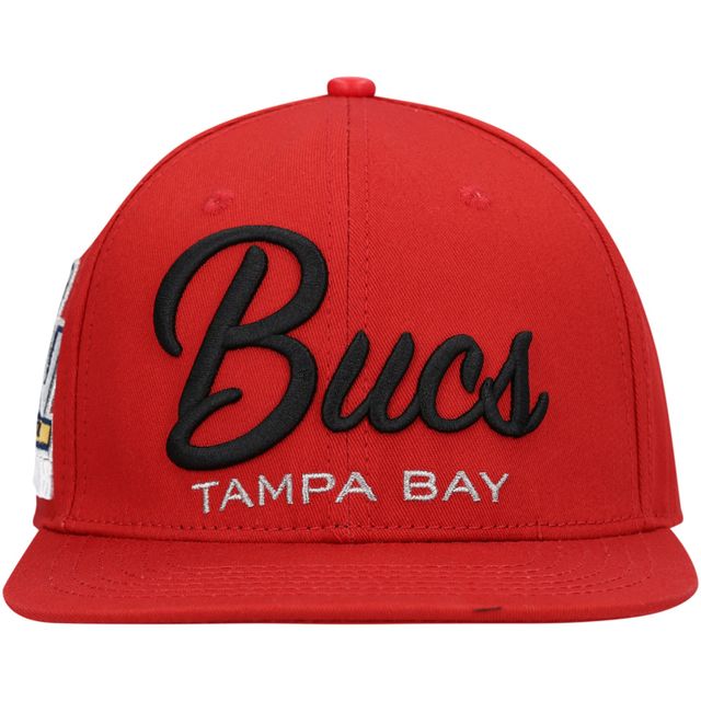 Casquette Snapback Homme Rouge Standard Tampa Bay Buccaneers Script Wordmark