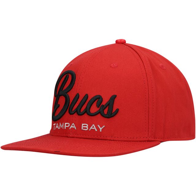 Casquette Snapback Homme Rouge Standard Tampa Bay Buccaneers Script Wordmark