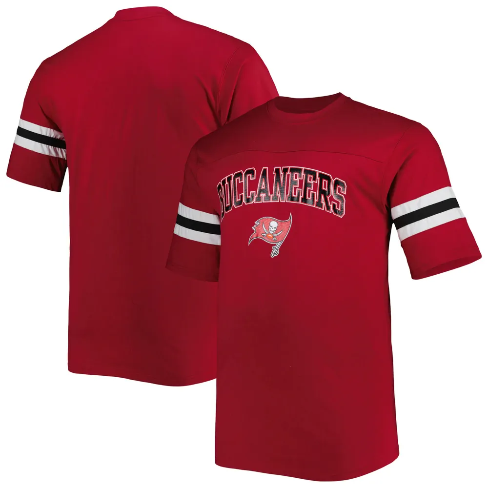 : Fanatics Men's Red Tampa Bay Buccaneers Big & Tall