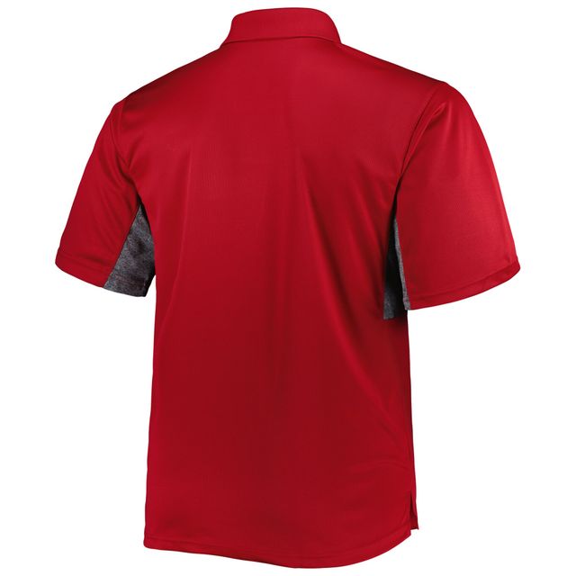 Polo rouge Tampa Bay Buccaneers Big & Tall Team Color pour homme