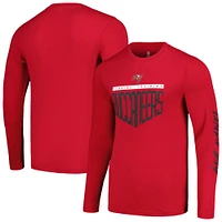 T-shirt à manches longues rouge Tampa Bay Buccaneers Impact pour homme