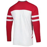 T-shirt à manches longues Starter rouge/blanc des Buccaneers de Tampa Bay pour homme