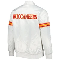 Starter Blanc Tampa Bay Buccaneers The Power Forward Full-Snap Jacket