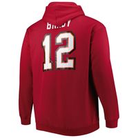 Men's Fanatics Branded Tom Brady Red Tampa Bay Buccaneers