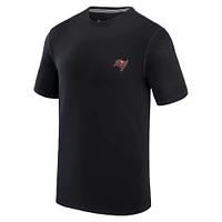 T-shirt de plage Tommy Bahama pour hommes, noir, Tampa Bay Buccaneers Bali